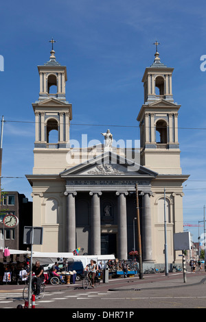 Mozes En Aäronkerk in Amsterdam, Niederlande Stockfoto