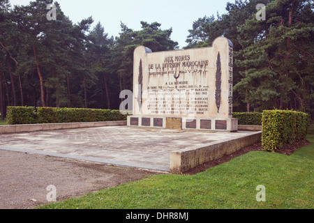 Denkmal für die Soldaten der marokkanischen division Stockfoto