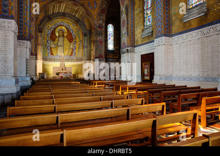 Innenansicht der Basilika Stockfoto