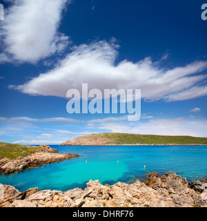 Cap de Fornells Kap auf Menorca auf Balearen Spanien Stockfoto