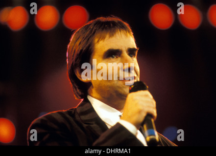 CHRIS de BURGH Anglo-irischer Musiker über 1987 Stockfoto