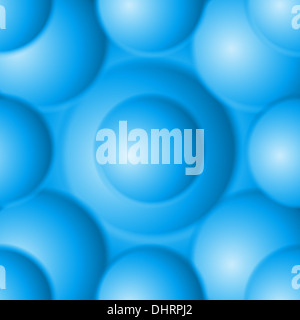 Abstrakte blaues Design mit Kreisen. 10 EPS-Vektor-Hintergrund Stockfoto