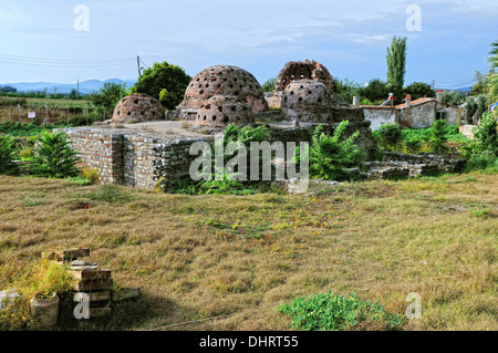 Türkisches Bad Ruinen Selcuk Türkei weich Stockfoto