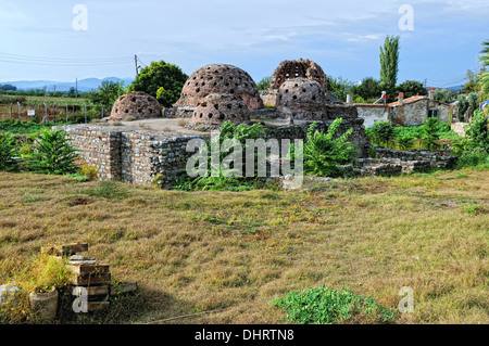 Türkisches Bad Ruinen Selcuk Türkei Stockfoto