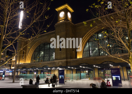 Restaurierte Fassade - Kings Cross Station - London Stockfoto