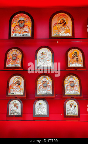 Symbole in Myra Türkei Stockfoto