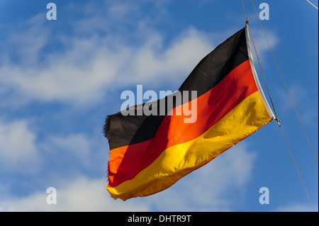 Flagge der Bundesrepublik Deutschland Stockfoto