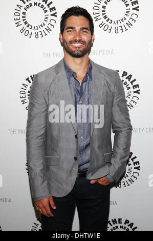 Tyler Hoechlin MTVs "Teen Wolf" Staffel 2 Premiere Screening & Panel im Beverly Center - Ankünfte Beverly Hills, Kalifornien - 23.05.12 Stockfoto