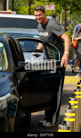 Dan Lobb im ITV Studios London, England - 24.05.12 Stockfoto