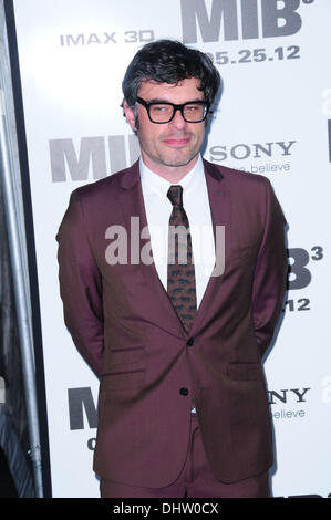 Jemaine Clement "Men in Black III" New Yorker Premiere, im Ziegfeld Theater - Ankunft New York City, USA - 23.05.12 statt Stockfoto