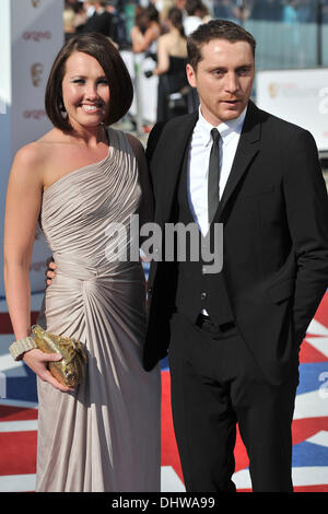 Rebecca Atkinson statt 2012 Arqiva British Academy Television Awards in der Royal Festival Hall - Ankünfte. London, England - 27.05.12 Stockfoto