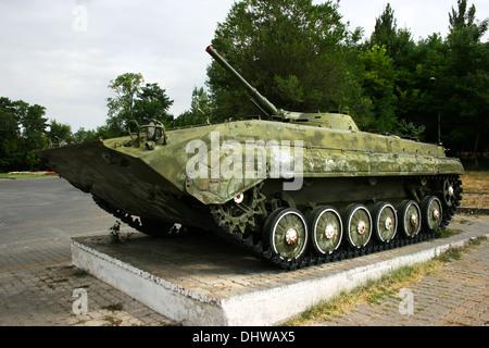 Alten BMP-1 im Park des Sieges, Yerevan, Armenien. Stockfoto