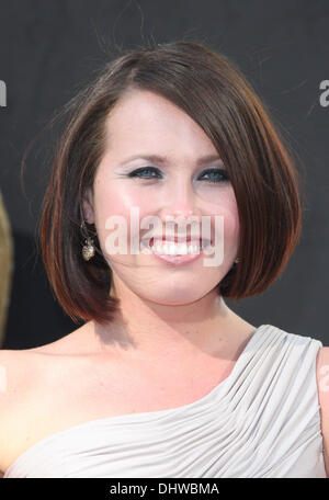 Rebecca Atkinson die 2012 Arqiva British Academy Television Awards (BAFTAs), gehalten in der Royal Festival Hall - Ankünfte London, England - 27.05.12 Stockfoto