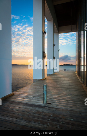 Nationalen Marinemuseum in Karlskrona, Schweden Stockfoto