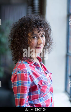 Maria Ketikidou am Set der ARD TV-Serie "Großstadtrevier". Hamburg, Deutschland - 25.09.2012 Stockfoto