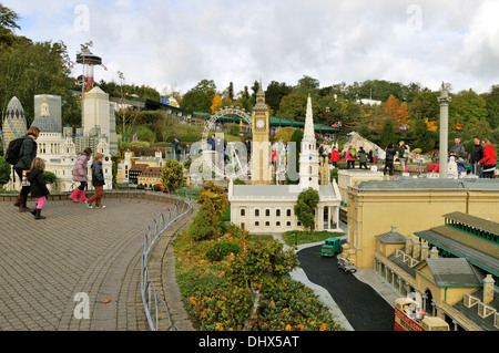 Miniland im Legoland, Windsor, UK Stockfoto