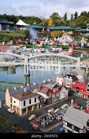 Miniland im Legoland, Windsor, UK Stockfoto