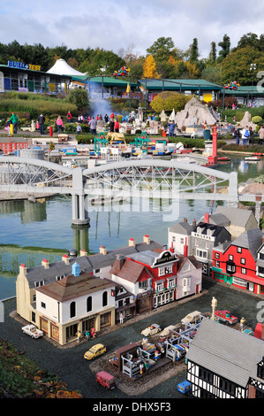 Miniland im Legoland, Windsor, UK Stockfoto