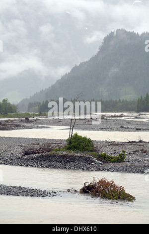 Naturpark Lechtal, Tirol, Österreich Stockfoto