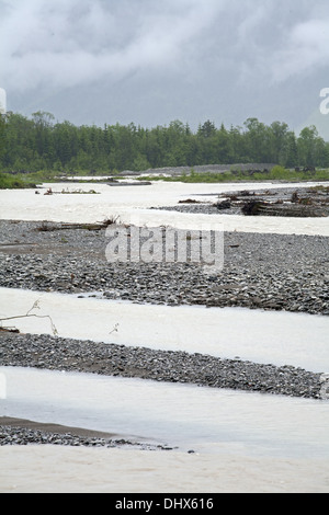 Naturpark Lechtal, Tirol, Österreich Stockfoto