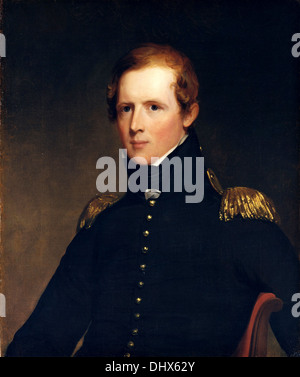 Major John Biddle, Bürgermeister von Detroit, Michigan während 1827-1828 - Porträt von Thomas Sully, 1818 Stockfoto