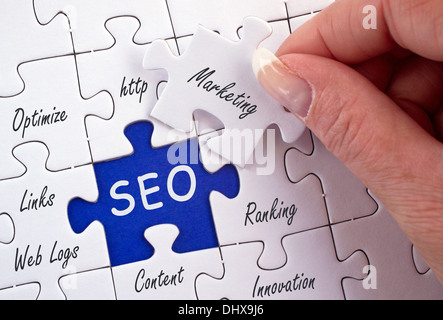 SEO - Search Engine Optimization Stockfoto