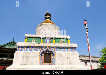 Kumbum Stupa in Xining China Stockfoto