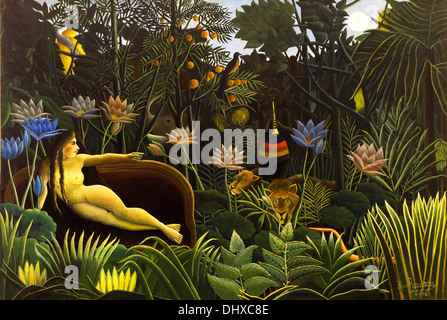 Der Traum - von Henri Rousseau, 1910 Stockfoto