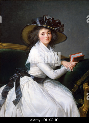 Comtesse De La Châtre - von Élisabeth Louise Vigée Le Brun, 1789 Stockfoto