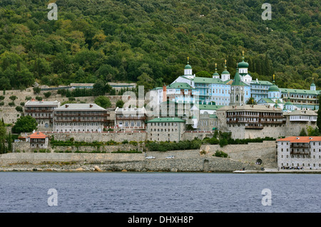 Kloster des heiligen Panteleimon, Berg Athos, Griechenland 130920 71327 Stockfoto