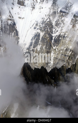 Panoramablick über St. Elias Nationalpark Stockfoto