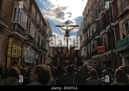Karwoche (Semana Santa) in Málaga, Spanien Stockfoto