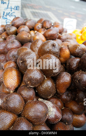 Salak Obst, Schlange Obst, Salacca zalacca Stockfoto