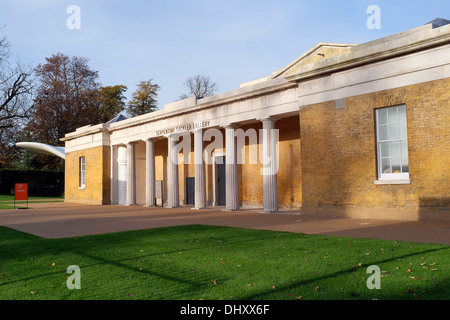 Die Serpentine Sackler Gallery, Kensington Gardens, London. Stockfoto