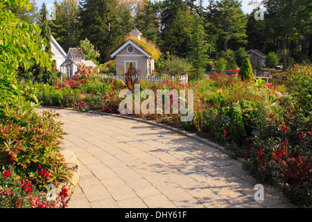 Kinder Garten, Coastal Maine botanische Gärten, Boothbay, Maine, USA Stockfoto