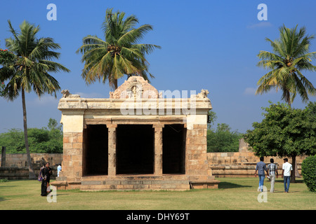 Brihadeeswarar Tempels (11. Jahrhundert), Gangaikonda Cholapuram, Tamil Nadu, Indien Stockfoto