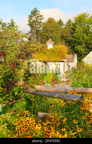 Kinder Garten, Coastal Maine botanische Gärten, Boothbay, Maine, USA Stockfoto