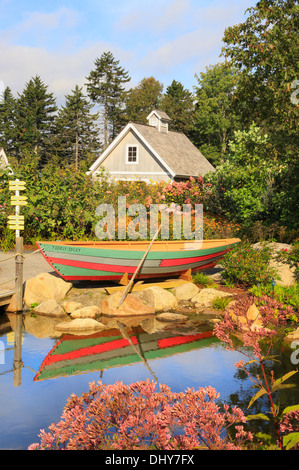 Kinder Garten, Coastal Maine botanische Gärten, Boothbay, Maine, USA Stockfoto