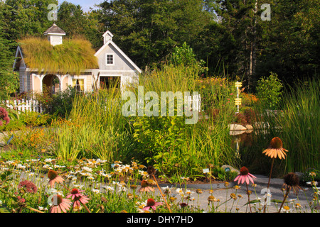 Kinder Garten, Coastal Maine botanische Gärten, Boothbay, Maine, USA Stockfoto