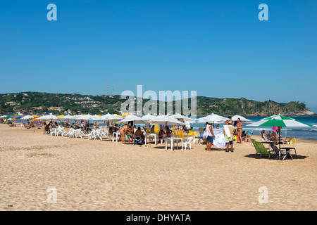 Praia da Geriba, Buzios, Rio De Janeiro, Brasilien Stockfoto