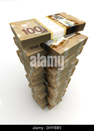 Canadian Dollar Tower Stockfoto