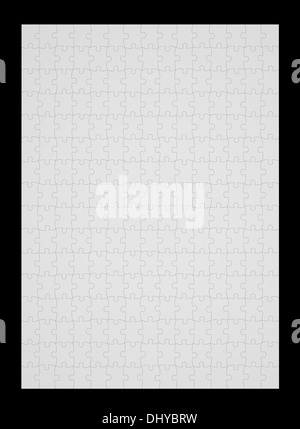 Leeres Puzzle Stockfoto