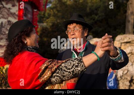 Peking, China. 14. November 2013. Beihai-Park ist eine kaiserliche Garten nordwestlich der verbotenen Stadt in Peking. © Jiwei Han/ZUMA Wire/ZUMAPRESS.com/Alamy Live-Nachrichten Stockfoto