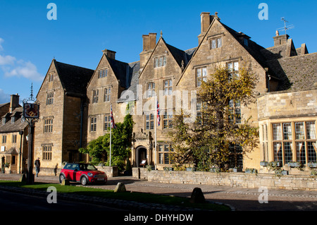 Die Lygon Arms Hotel, Broadway, Worcestershire, England, UK Stockfoto