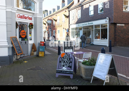 Hythe kleine Markt Küstenstadt im Südosten der Kent uk 2013 Stockfoto