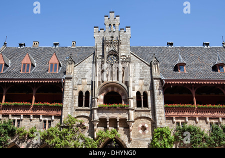 Auf Schloss Marienburg, Pattensen in der Nähe von Hannover, Niedersachsen, Deutschland, Europa, Stockfoto