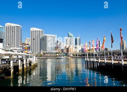 Darling Harbour, Sydney, Australien Stockfoto