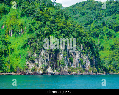 Costa Rica, Cocos Island, Landschaft, unbewohnte Insel, super, schöne, Aussicht, Pazifik, Stockfoto