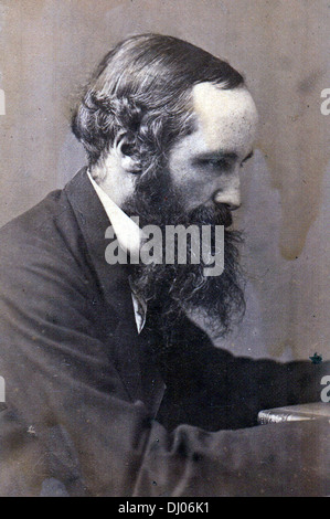 James Clerk Maxwell, schottischer mathematischer Physiker. Stockfoto