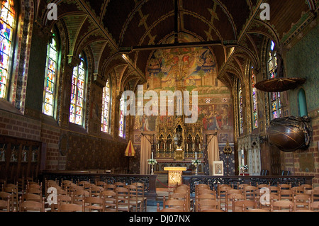 Europa, Belgien, Brügge. Heilig-Bloedbasiliek (Basilika des Heiligen Blutes) Stockfoto